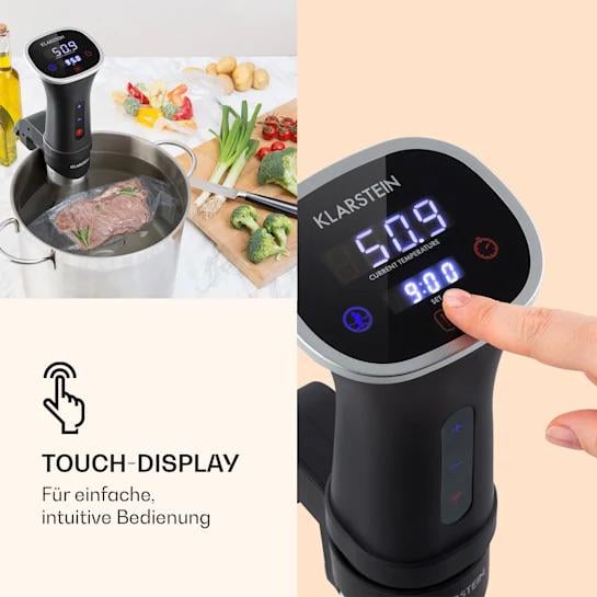 Су-від Klarstein Quickstick Smart Sous Vide Cooker Pump 3D Circulation 20-95 °C - фото 3