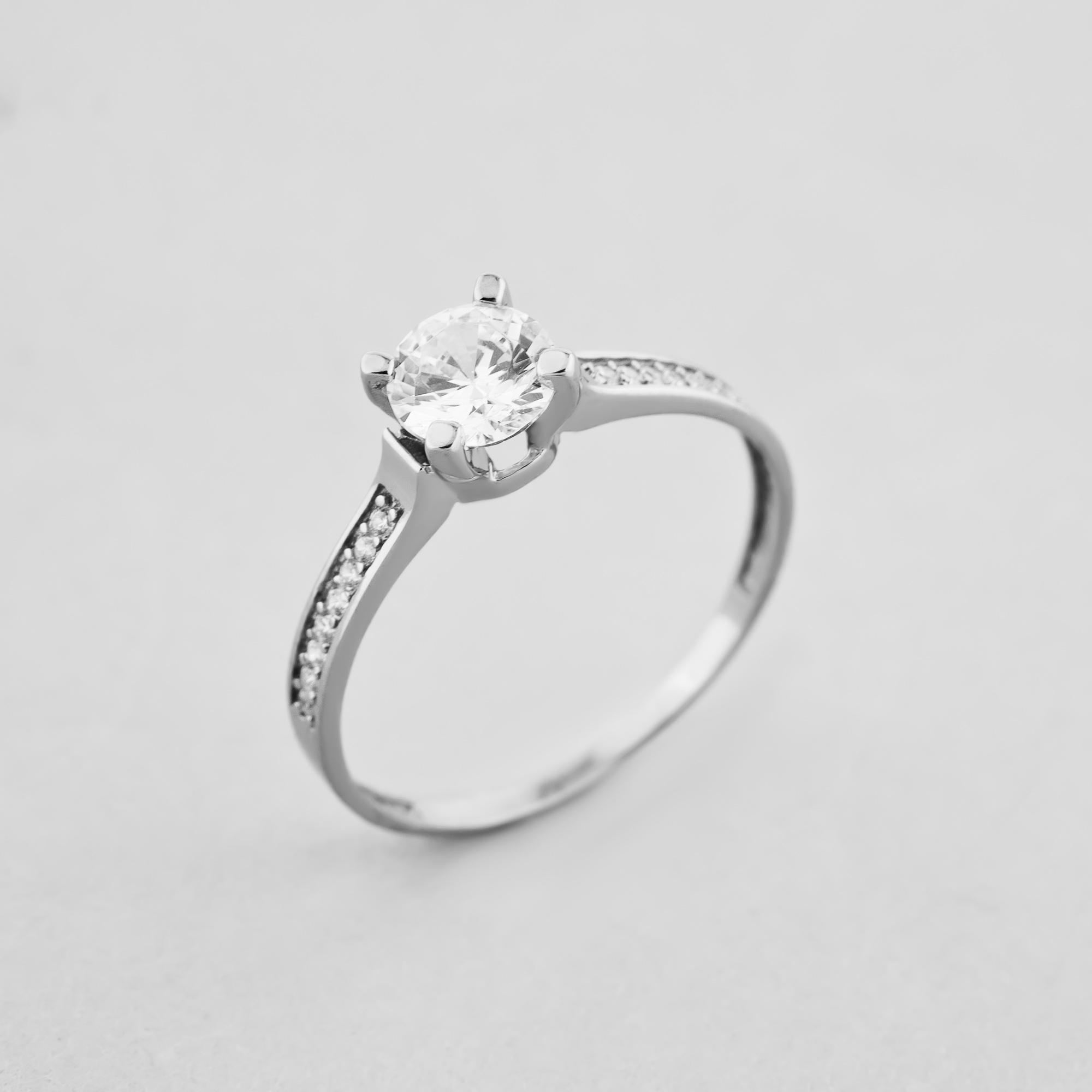Серебряное кольцо Minimal Риторика р. 18 (12807)