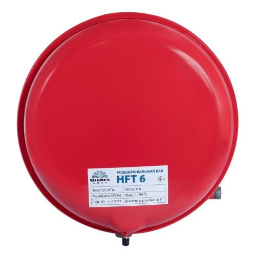 Бак розширювальний Vitals aqua HFT 6 6 л (000057947) - фото 2 Бак розширювальний Vitals aqua HFT 6 6 л (000057947) - фото 2