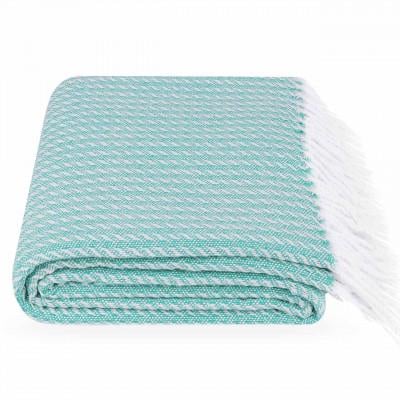 Плед топаз 140х200 см М'ятний