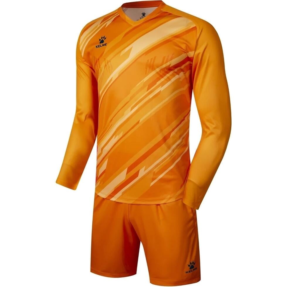Комплект вратарской формы детский Kelme ZAMORA II 150 см Оранжевый (7361ZB3256.9807) Комплект вратарской формы детский Kelme ZAMORA II 150 см Оранжевый (7361ZB3256.9807)