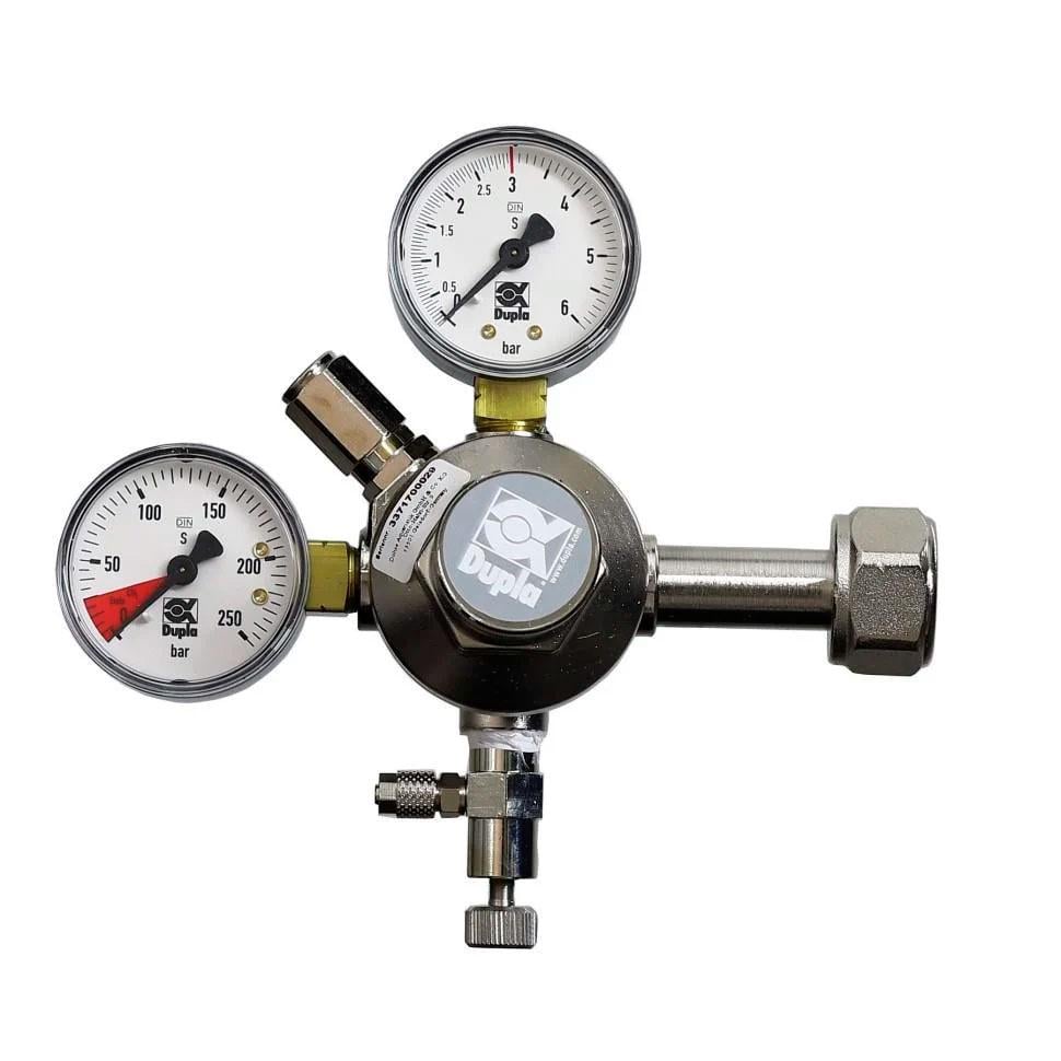 Редуктор CO2 Dupla CO2 Armatur Pro для багаторазових балонів (80204) Редуктор CO2 Dupla CO2 Armatur Pro для багаторазових балонів (80204)