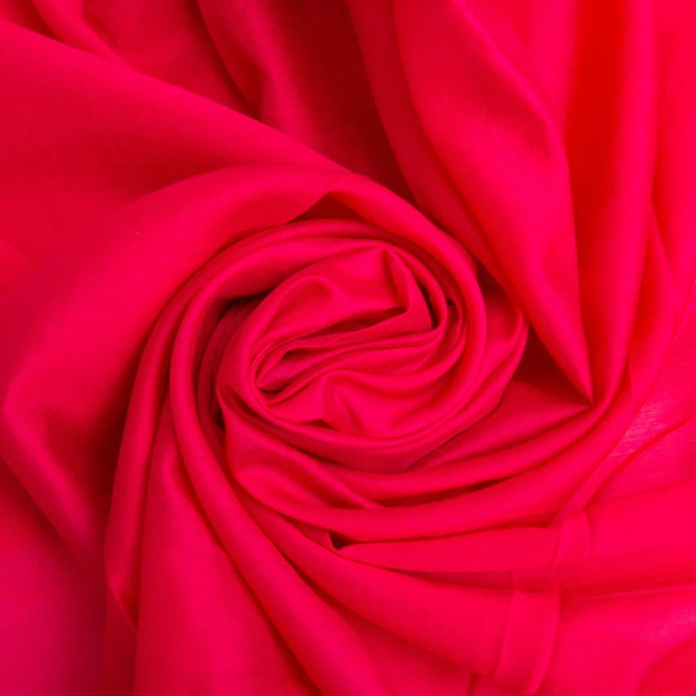 Ткань Тенсел шелк 45 г/м2 150 см для изысканной одежды Малиновый