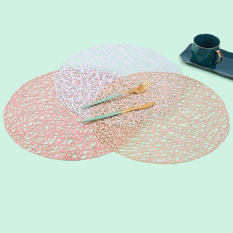 Салфетка сервировочная круглая 38 см Бронзовый (7871) - фото 3 Салфетка сервировочная круглая 38 см Бронзовый (7871) - фото 3