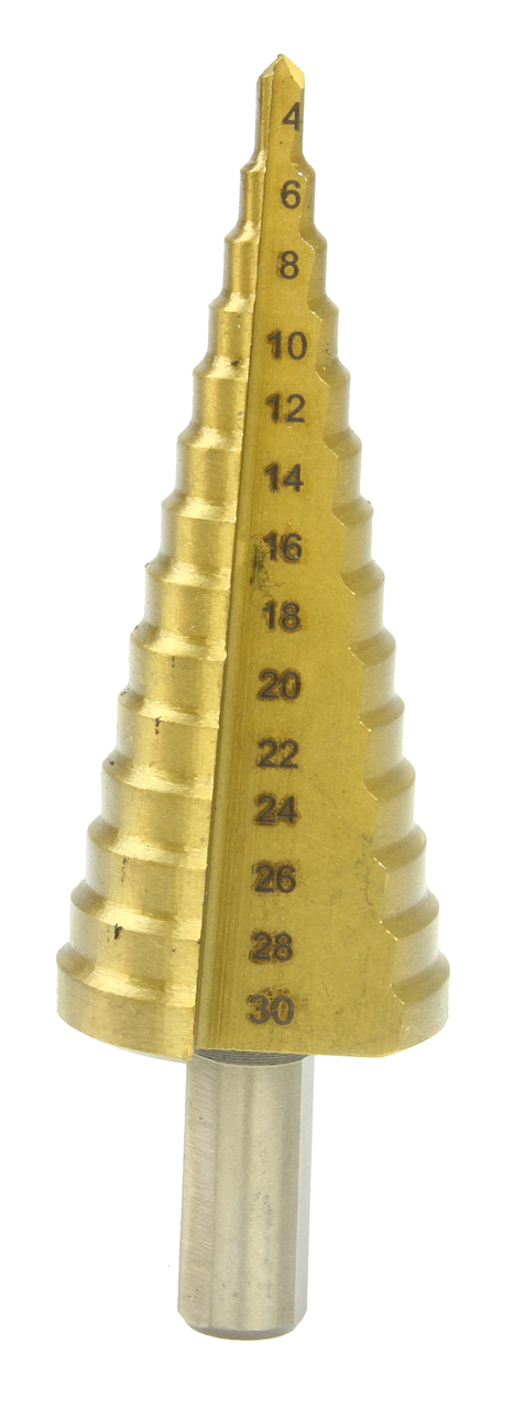 Набір ступінчастих свердел по металу та пластику Mar-Pol M22320 4 шт. - фото 4 Набір ступінчастих свердел по металу та пластику Mar-Pol M22320 4 шт. - фото 4