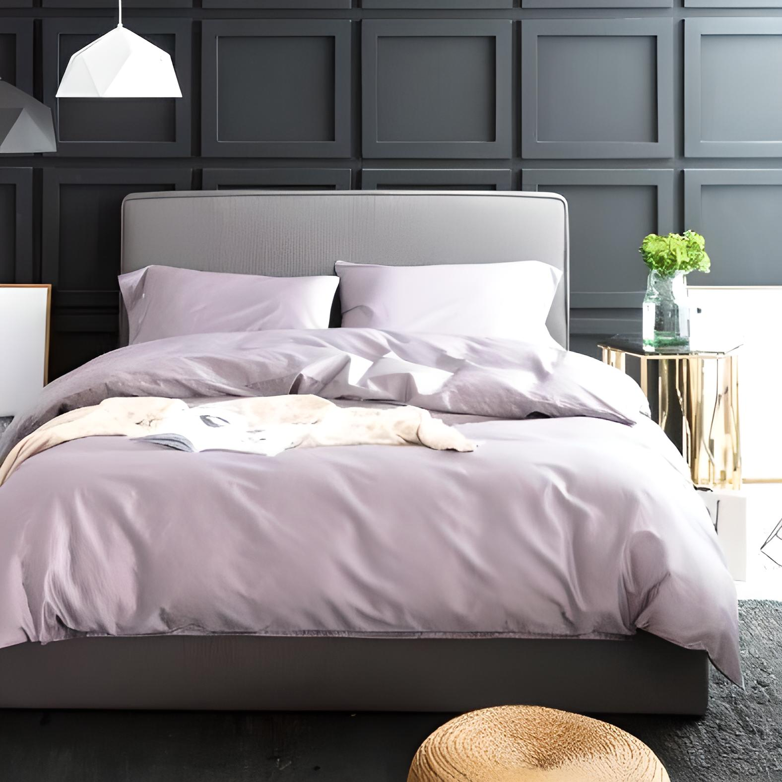 Комплекты постельного белья Kunmeng семейный евро бамбукового волокна (150 220 30 B26)