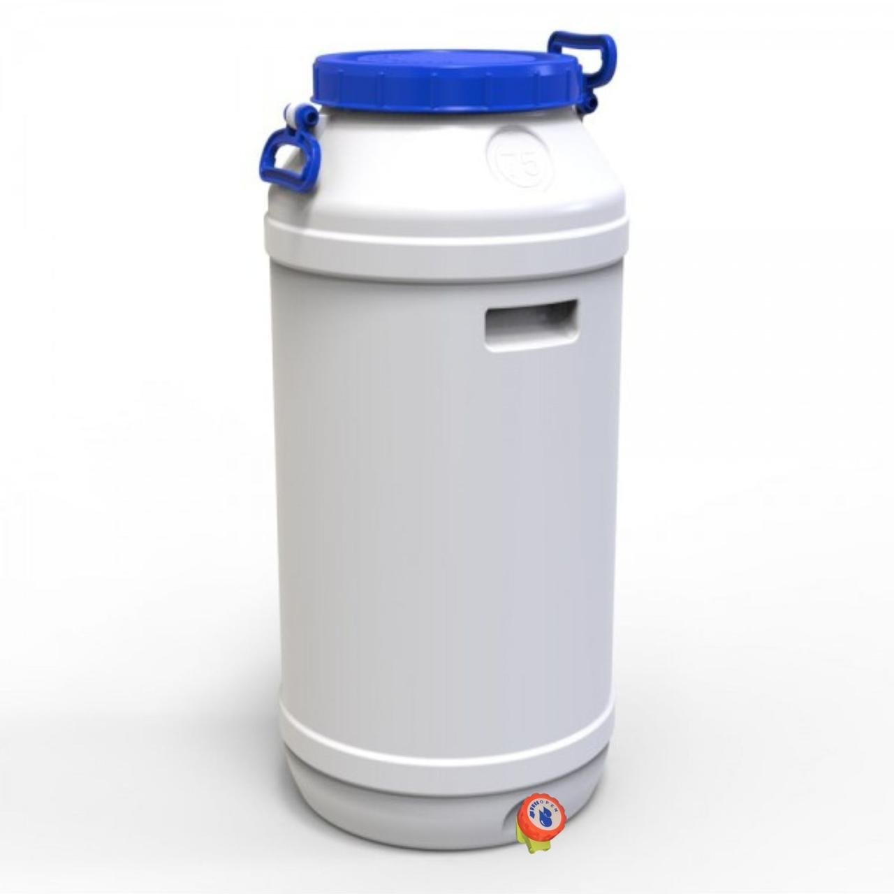 Бідон харчовий Євро Пласт з вентильним краном 75 л (171952) - фото 1 Бідон харчовий Євро Пласт з вентильним краном 75 л (171952) - фото 1