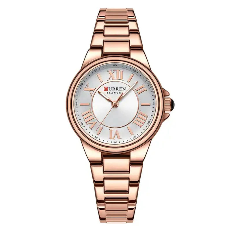 Наручные часы Curren 9091 Rose Gold/White