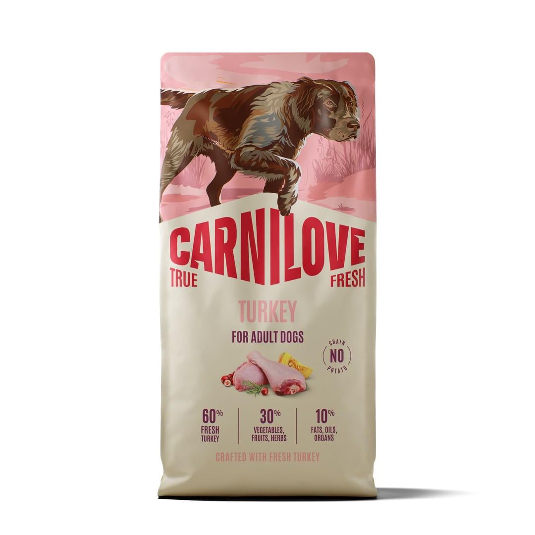 Корм сухой Carnilove True Fresh Turkey для собак индейка 12 кг