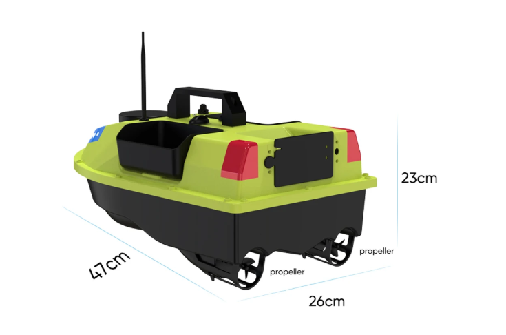 Човник прикормочний для риболовлі Flytec D20Y з GPS на 99 пікселів до 2 кг до 600 м (2709169999) - фото 9 Човник прикормочний для риболовлі Flytec D20Y з GPS на 99 пікселів до 2 кг до 600 м (2709169999) - фото 9