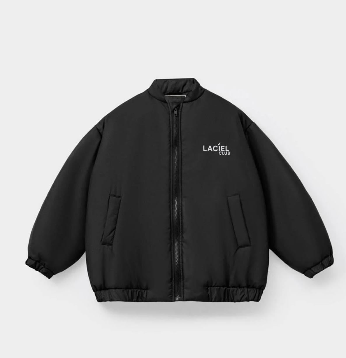 Бомбер для девочки La'ciel 13-14 лет 164 см Черный (7878701712090)