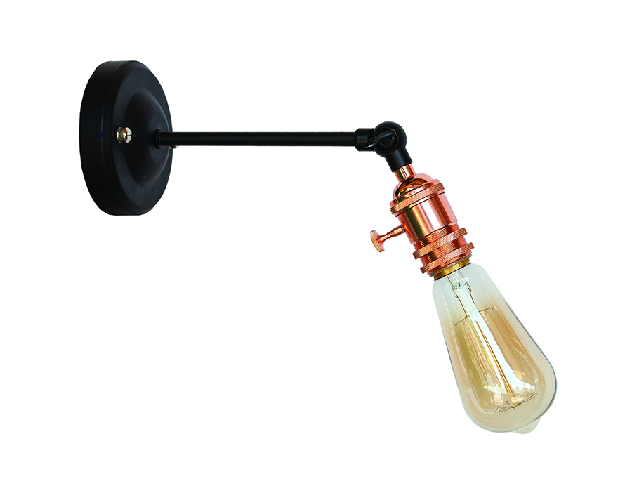 Бра Levistella Lofty подвижное с патроном AMP15 Черный/Бронзовый (1963530359)