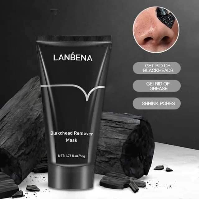 Маска-плівка LANBENA Bamboo Blackhead Remover Mask для видалення вугрів та чорних крапок з колагеном 50 г (19320953) - фото 7