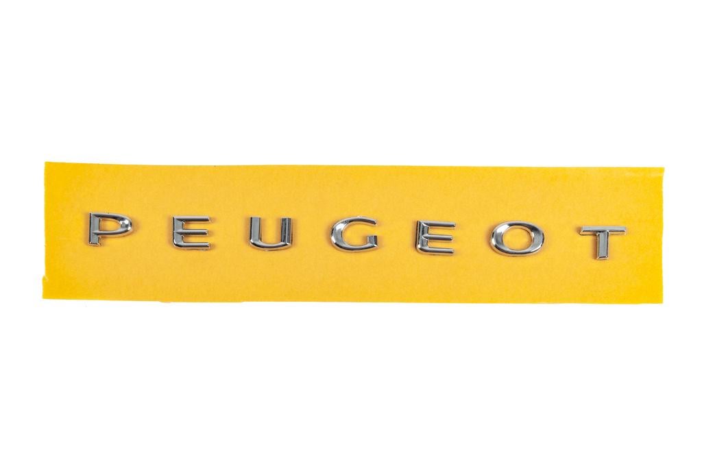 Надпись Peugeot Davs Auto для Peugeot 3008 2008-2016 гг. abs-пластик Хром