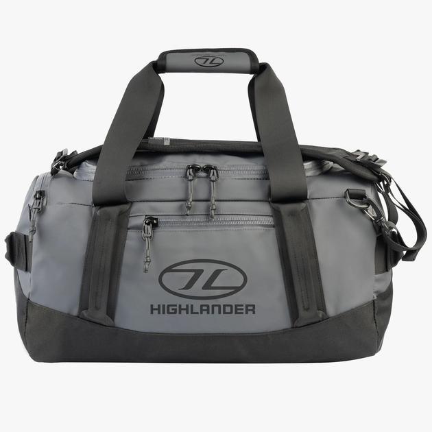Сумка дорожная водозащитная Highlander Hauler Duffel 30 л Dark Grey (931648) Сумка дорожная водозащитная Highlander Hauler Duffel 30 л Dark Grey (931648)