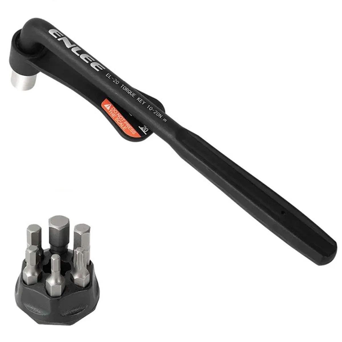 Велоключ динамометричний ENLEE EL-20 10-20 N/m Чорний (EN-EL20-4529UA)