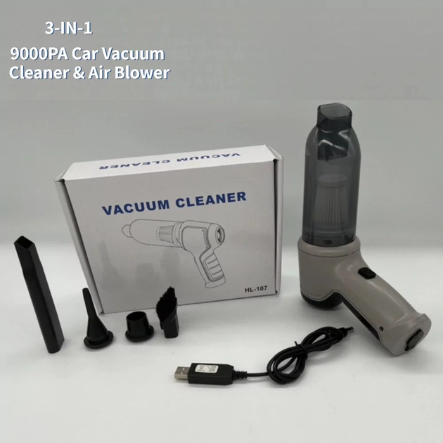 Автомобильный пылесос Clefers Vacuum Cleaner HL-107 (5029313) - фото 4