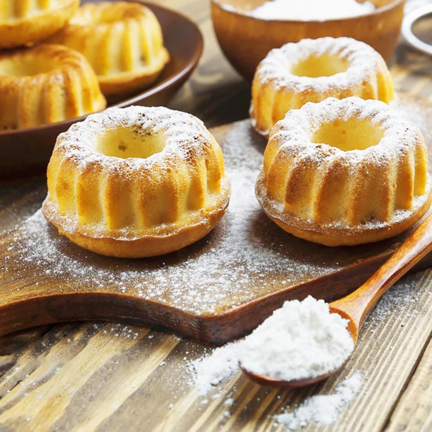 Набір форм силіконових A-PLUS для випікання кексів/мафінів/мінітортиків 6 шт. (87727) - фото 10 Набір форм силіконових A-PLUS для випікання кексів/мафінів/мінітортиків 6 шт. (87727) - фото 10