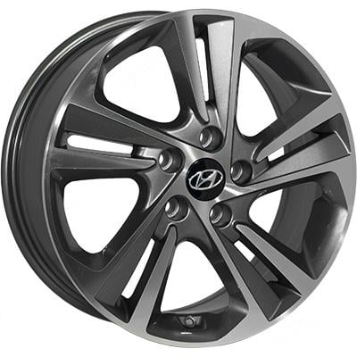 Диски автомобильные ZF 5258 R17 W7 PCD5x114,3 ET48 DIA67.1 GMF