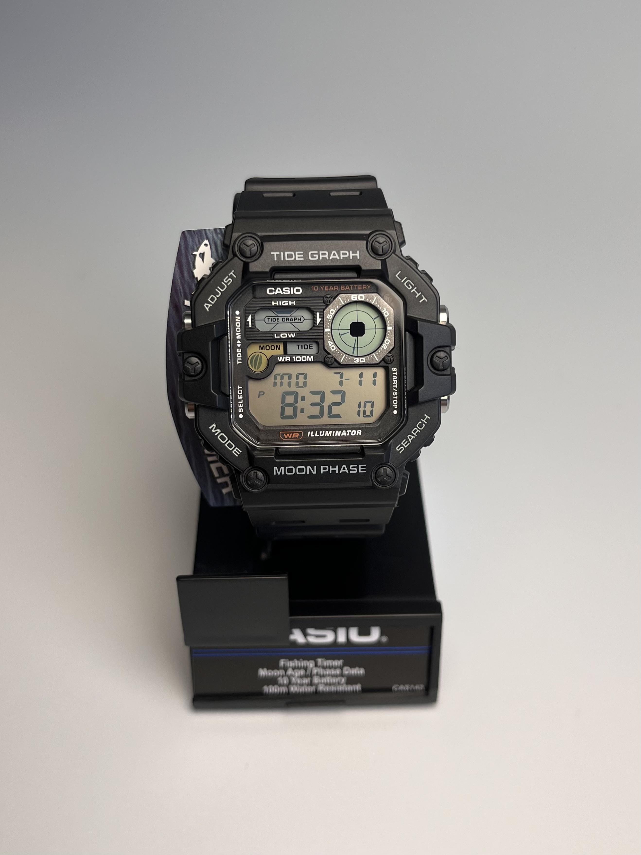 Наручные часы мужские Casio WS-1700H-1AVCF спортивные (21962606) - фото 2