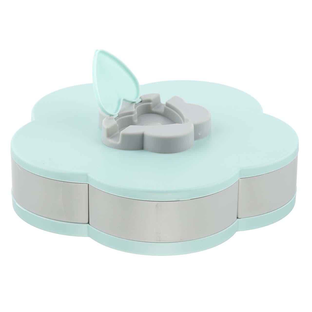Тарелка для закусок с подставкой под телефон Flowers Candy Box 27х6,5 см (TL00159)
