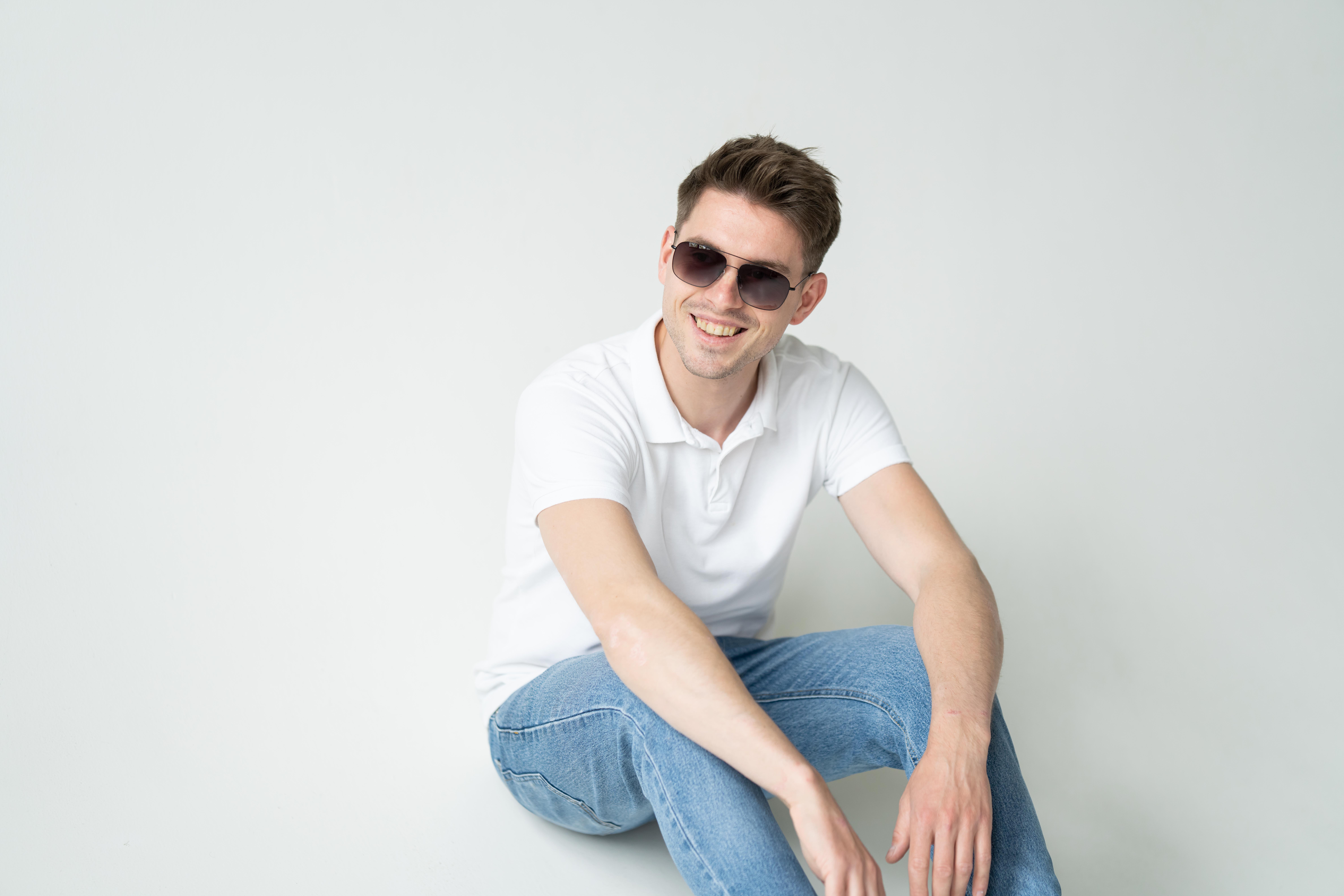 Сонцезахисні окуляри чоловічі Dackor 054 Grey - фото 2