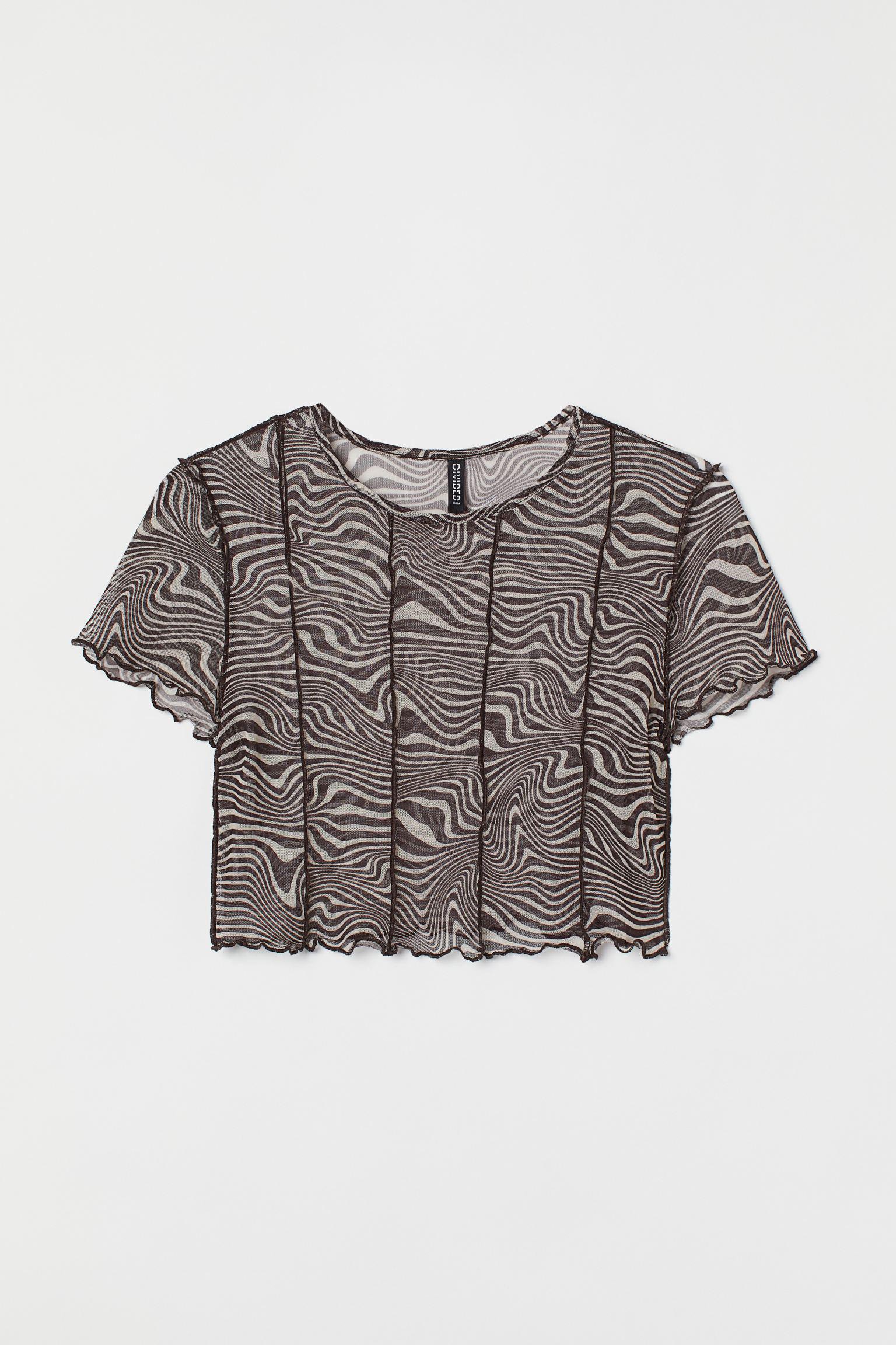 Топ Divided XL Коричнево-бежевий (21123772770)