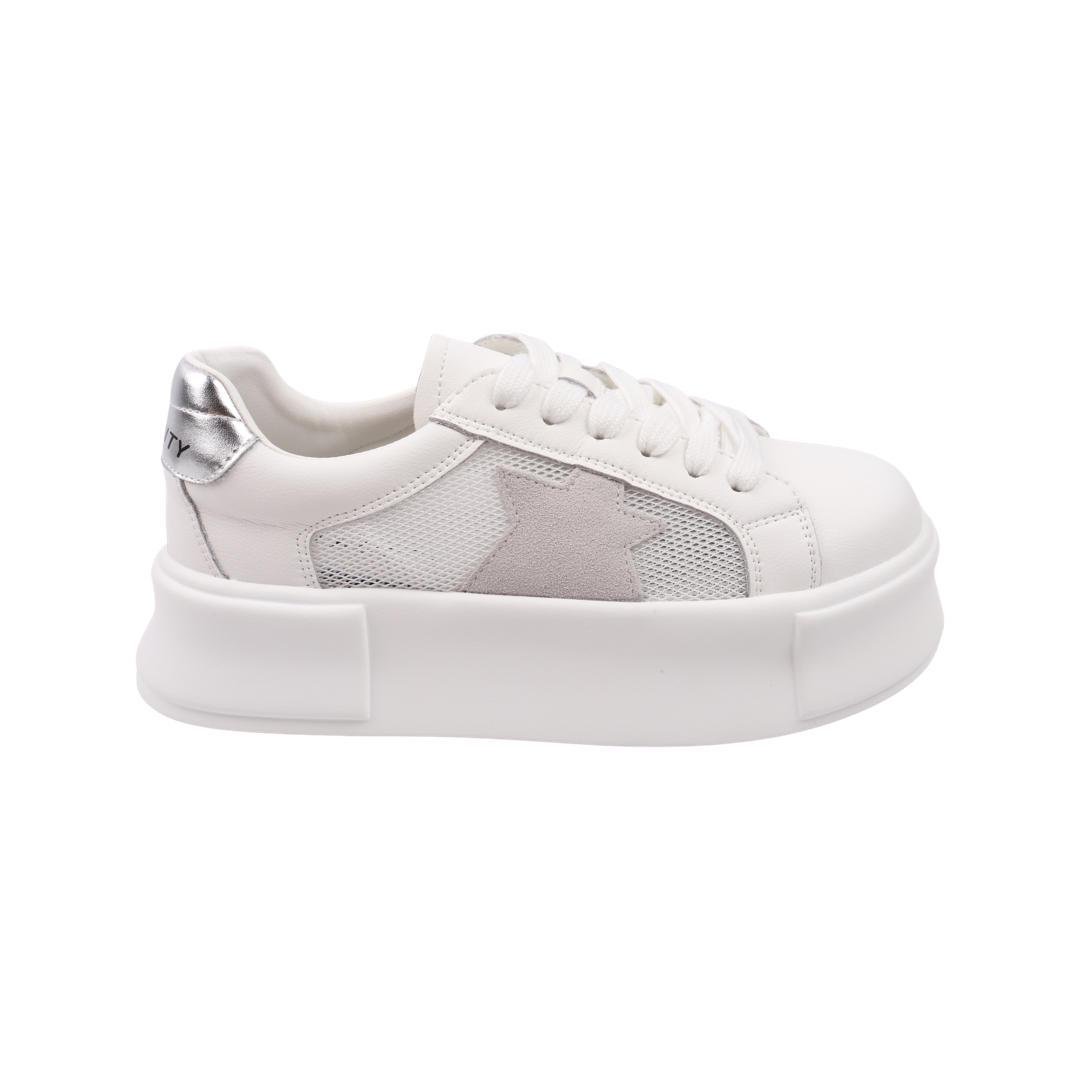 Кеди жіночі Vikonty зі шкіри р. 40 Білий (356-22LTCPF) - фото 3