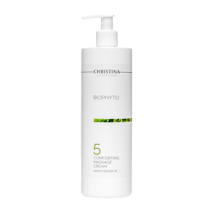 Крем заспокійливий масажний крок 5 Christina Bio Phyto Comforting Massage Cream 500 мл (CHR580)