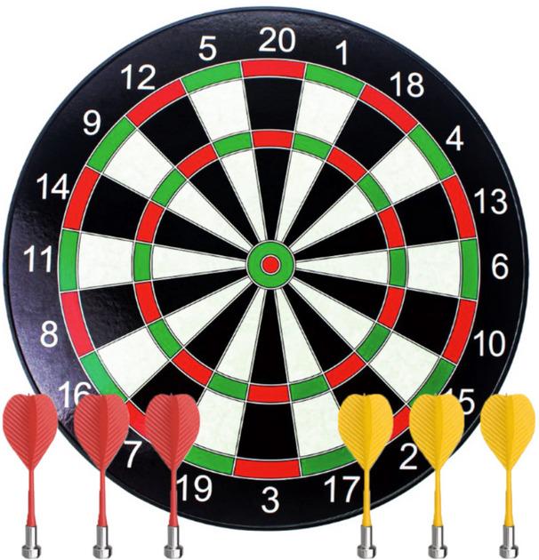 Дартс магнітний двосторонній MR 1334 20,5 см