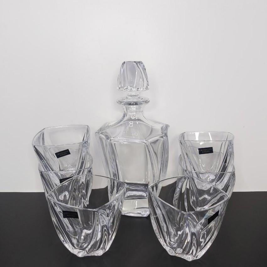 Набір для віскі Bohemia Neptune b99999-99S39 7 предметів - фото 4 Набір для віскі Bohemia Neptune b99999-99S39 7 предметів - фото 4