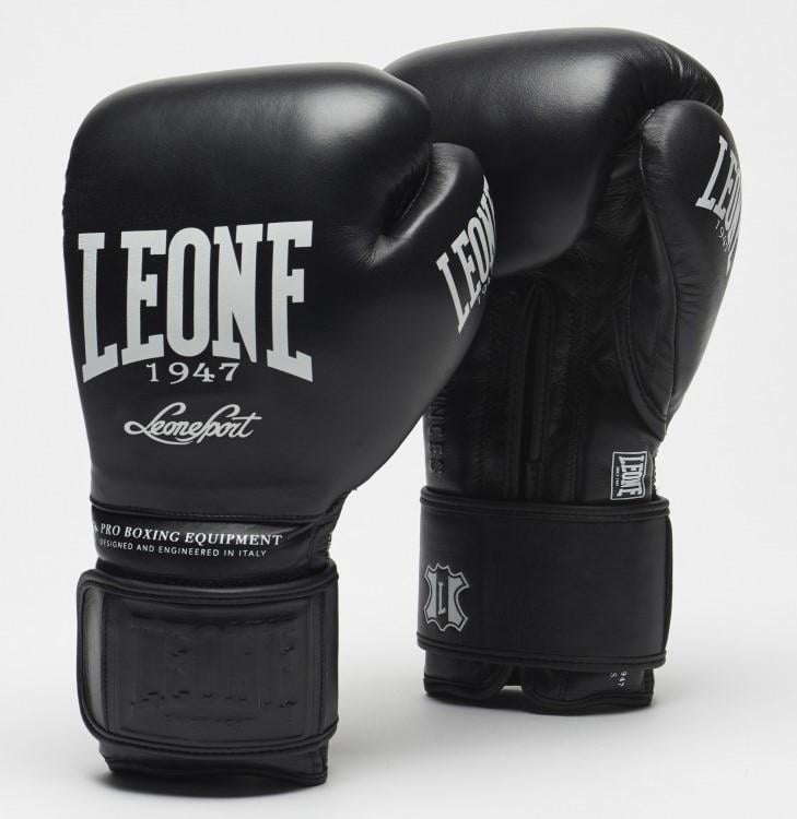 Боксерские перчатки Leone Greatest 12 унций Black (500169)