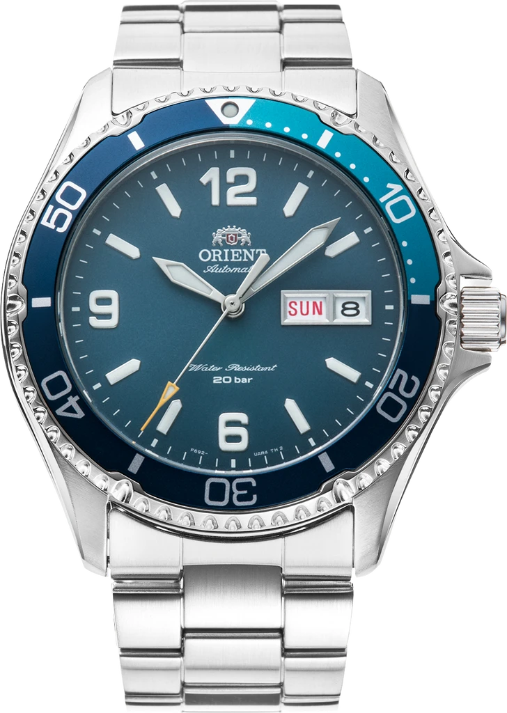 Наручные часы мужские Orient Mako III RA-AA0818L19B со стальным корпусом/сапфировым стеклом WR 200 м Синий (3124584516) Наручные часы мужские Orient Mako III RA-AA0818L19B со стальным корпусом/сапфировым стеклом WR 200 м Синий (3124584516)