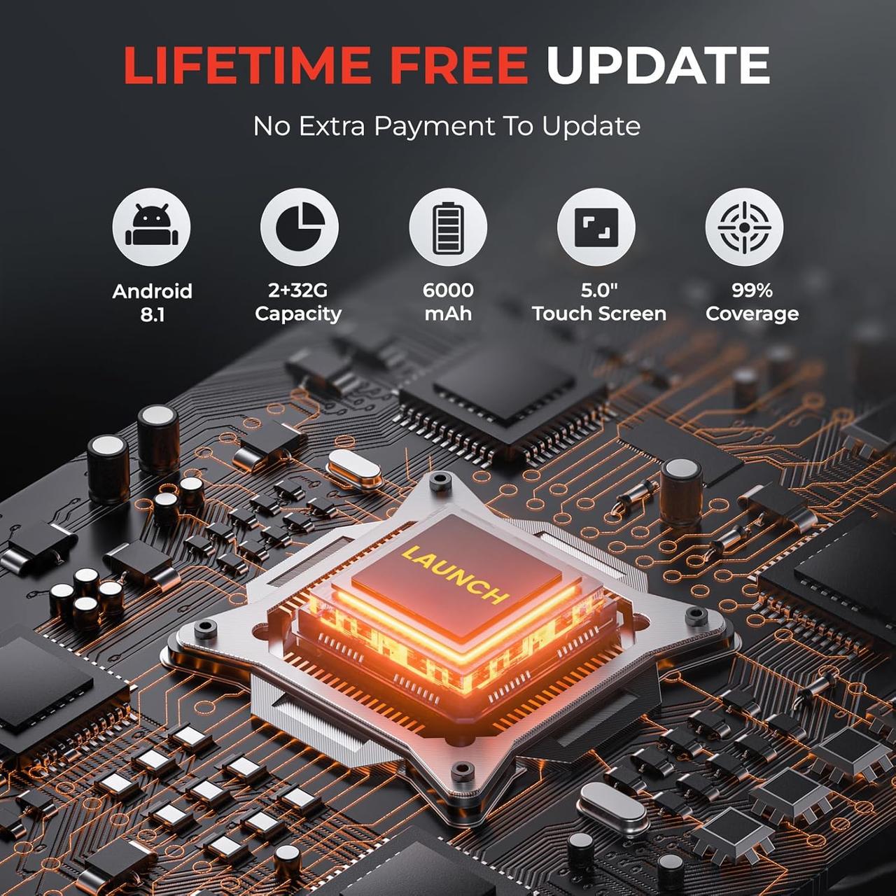 Автосканер LAUNCH CRP-123i V2.0 Creader Premium (OBDII, русский язык) (1697181441) - фото 7 Автосканер LAUNCH CRP-123i V2.0 Creader Premium (OBDII, русский язык) (1697181441) - фото 7