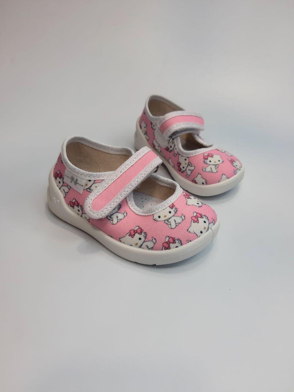 Тапочки для девочки Waldi текстильные р. 23 15 см Розовый (360-602)