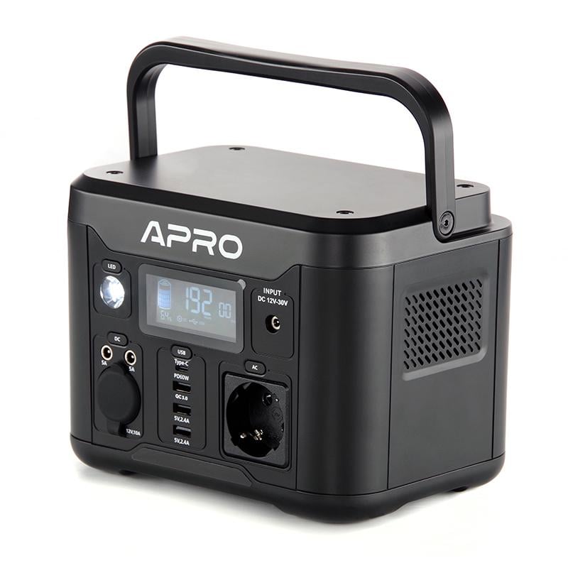 Зарядна станція Apro PS-300 220 В 300 Вт 296 Вт/год (852053)