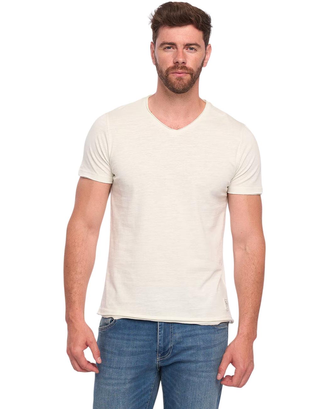 Футболка мужская Lee Cooper 10196467.G01 M Кремовой (5942723048790)