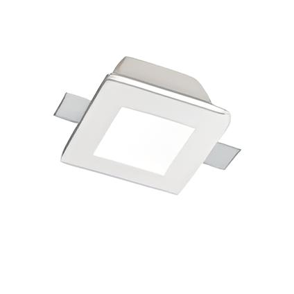 Точечный светильник Ideal Lux Samba FI1 Square Big Glass (150116)