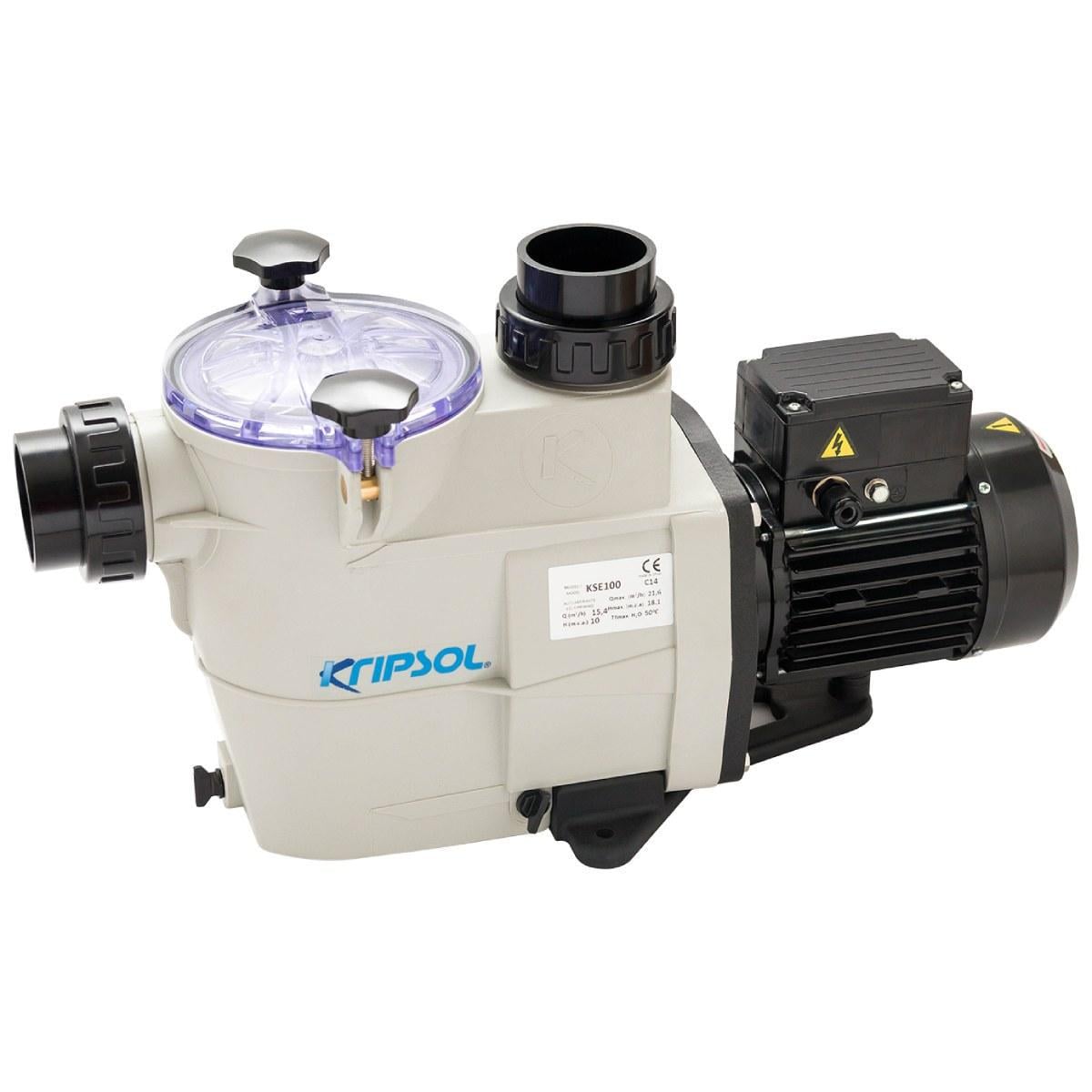 Насос для бассейна Kripsol KSE 200 M IE2 с префильтром 25,7 м3/ч 220V 2 HP (20513)