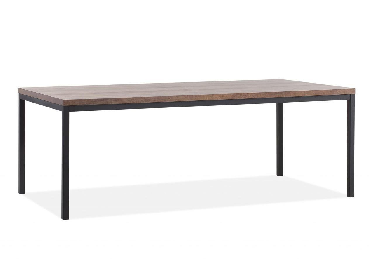 Обеденный стол Loft NS-1247 780x1800x700 мм Черный (6156d56c3edc877ba85896f8)