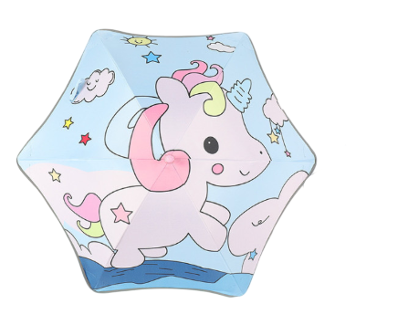 Парасолька дитяча складана зі світловідбиваючою облямівкою Єдиноріг 3 9550 87 см (4506251) Парасолька дитяча складана зі світловідбиваючою облямівкою Єдиноріг 3 9550 87 см (4506251)