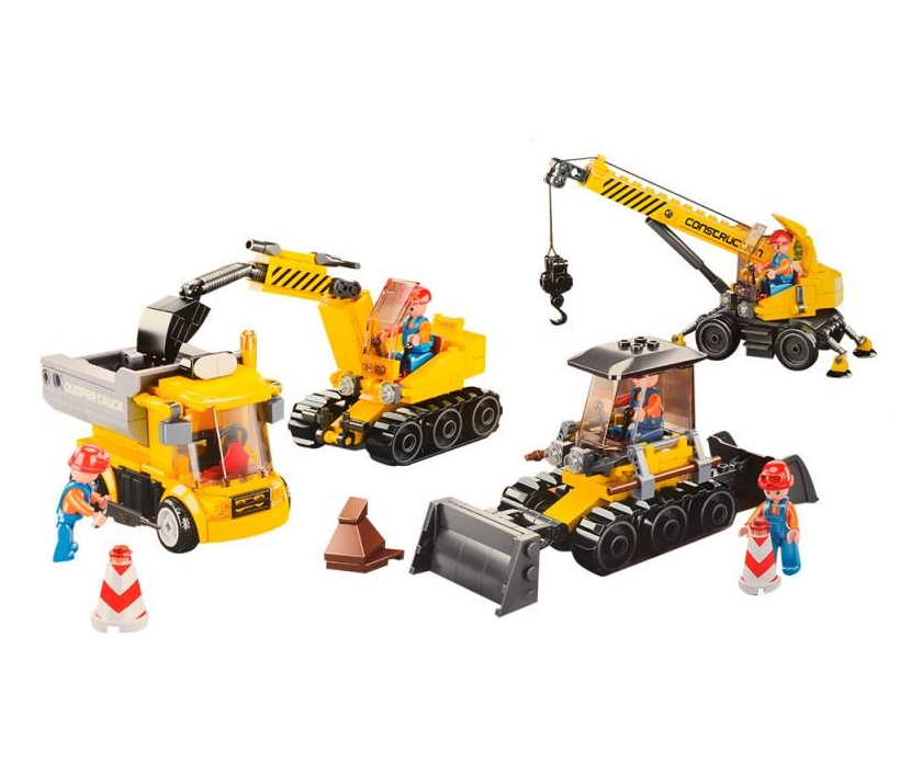 Конструктор Sluban Будівельна техніка (M38-B0810)