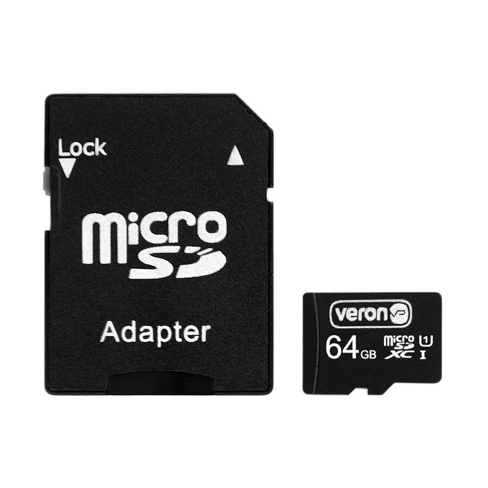 Карта памяти 64 ГБ Veron microSDXC UHS-1 класс 10 с адаптером (TG-078923)