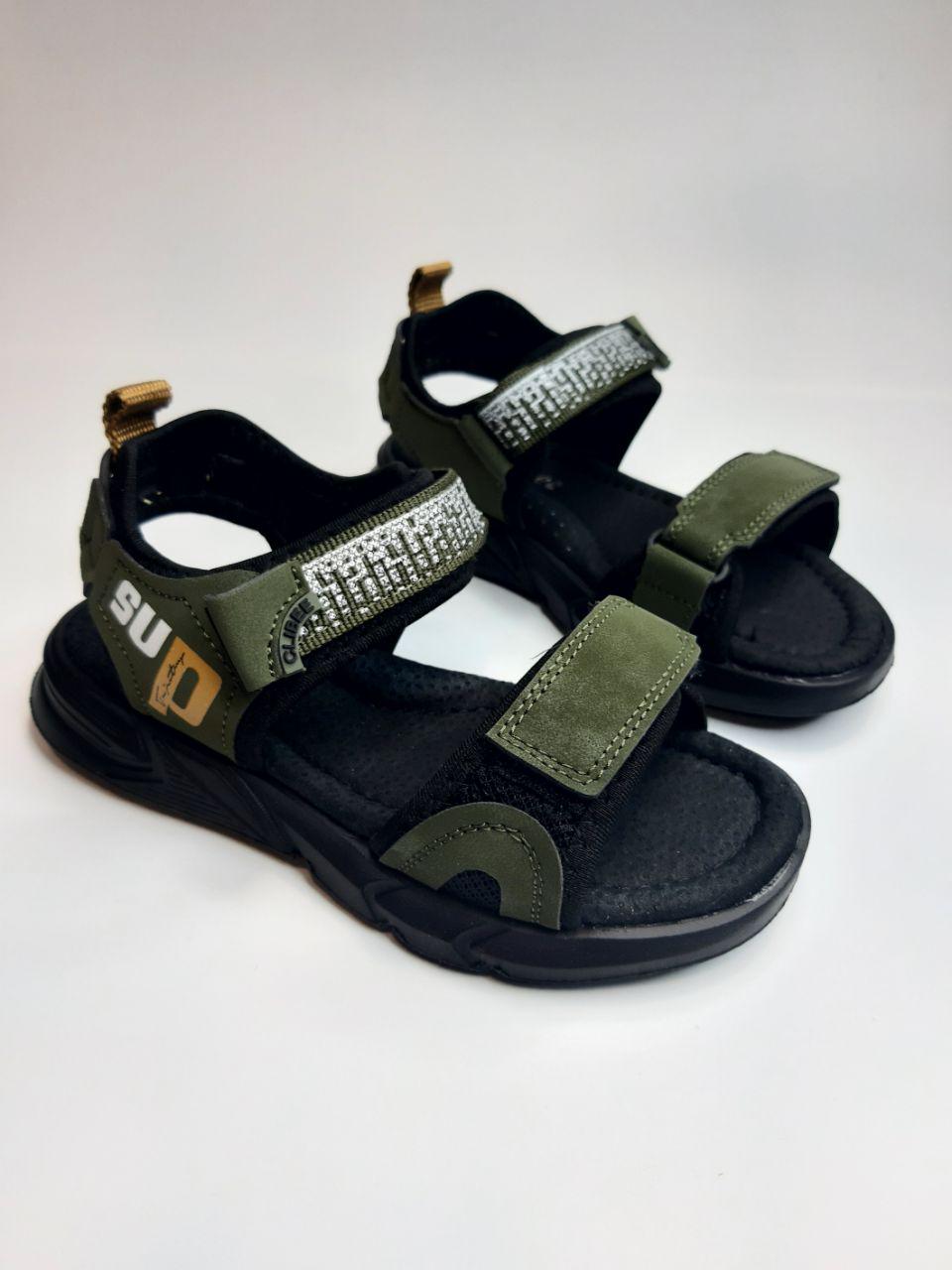 Босоніжки Clibee для хлопчика р. 29 17,5 см Зелений (376-4 green)