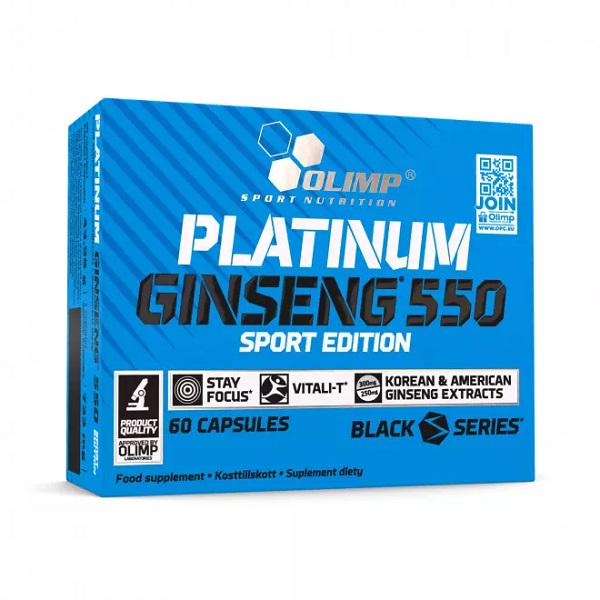 Натуральная добавка для спорта Olimp Nutrition Platinum Ginseng Sport Edition 60 капс. (000021471)
