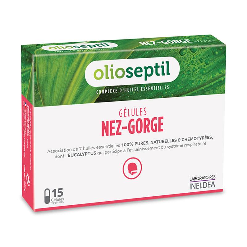 Комплекс для профілактики дихальної системи OLIOSEPTIL NEZ-GORGE 15 Caps