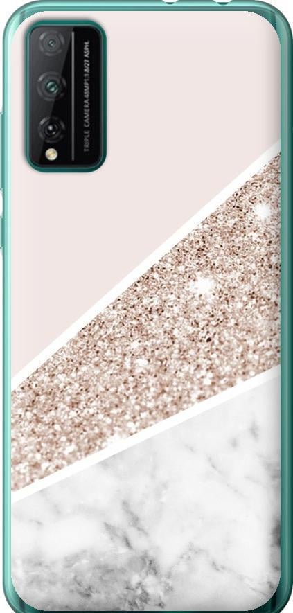 Чехол на Huawei Honor Play 4T Pro Пастельный мрамор (4342u-1914-42517)