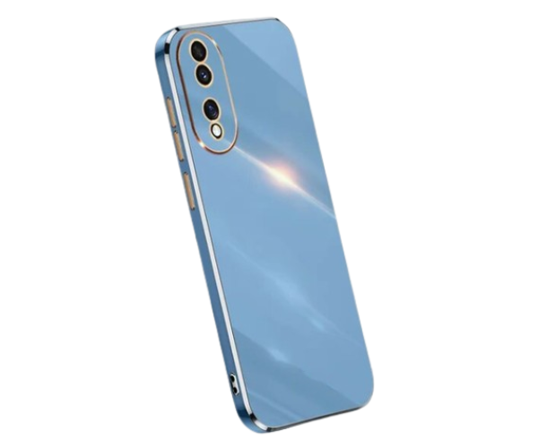 Чехол накладка Silicone Adds 6D для Honor 70 Синий