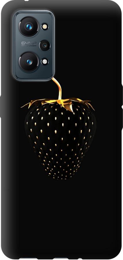 Чехол на Realme GT Neo 2 Черная клубника (3585u-2489-42517)