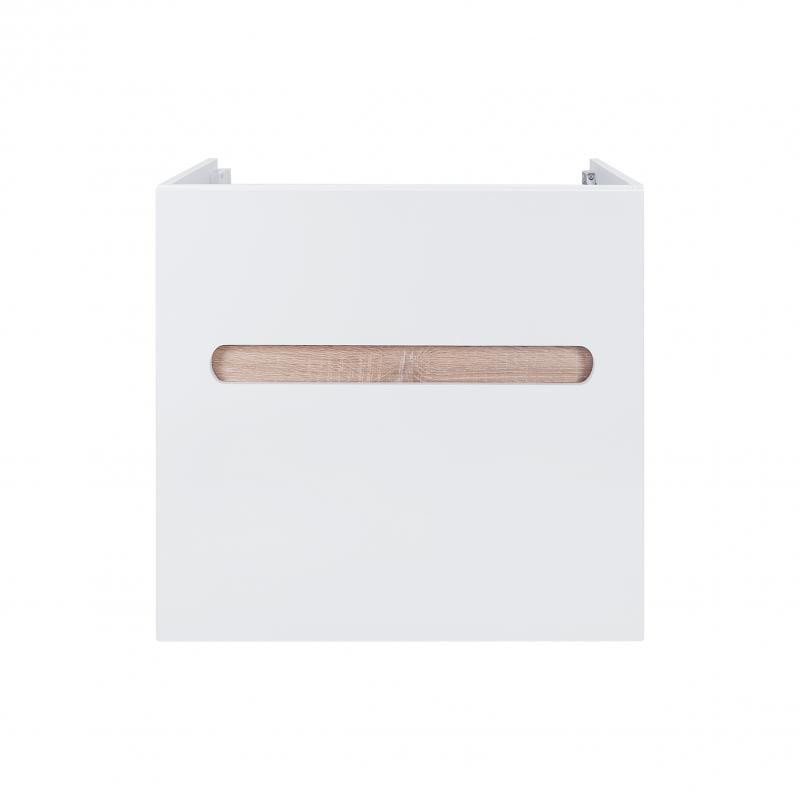 Тумба подвесная Q-tap Virgo 600х580х437 White/Whitish oak QT1874TPА601W (13813) Тумба подвесная Q-tap Virgo 600х580х437 White/Whitish oak QT1874TPА601W (13813)